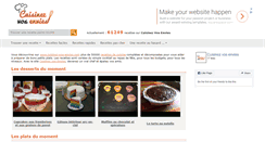 Desktop Screenshot of cuisinez-vos-envies.com